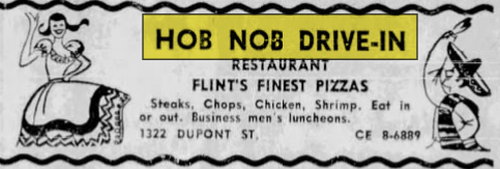 Hob Nob Drive-In - Aug 15 1958 Article